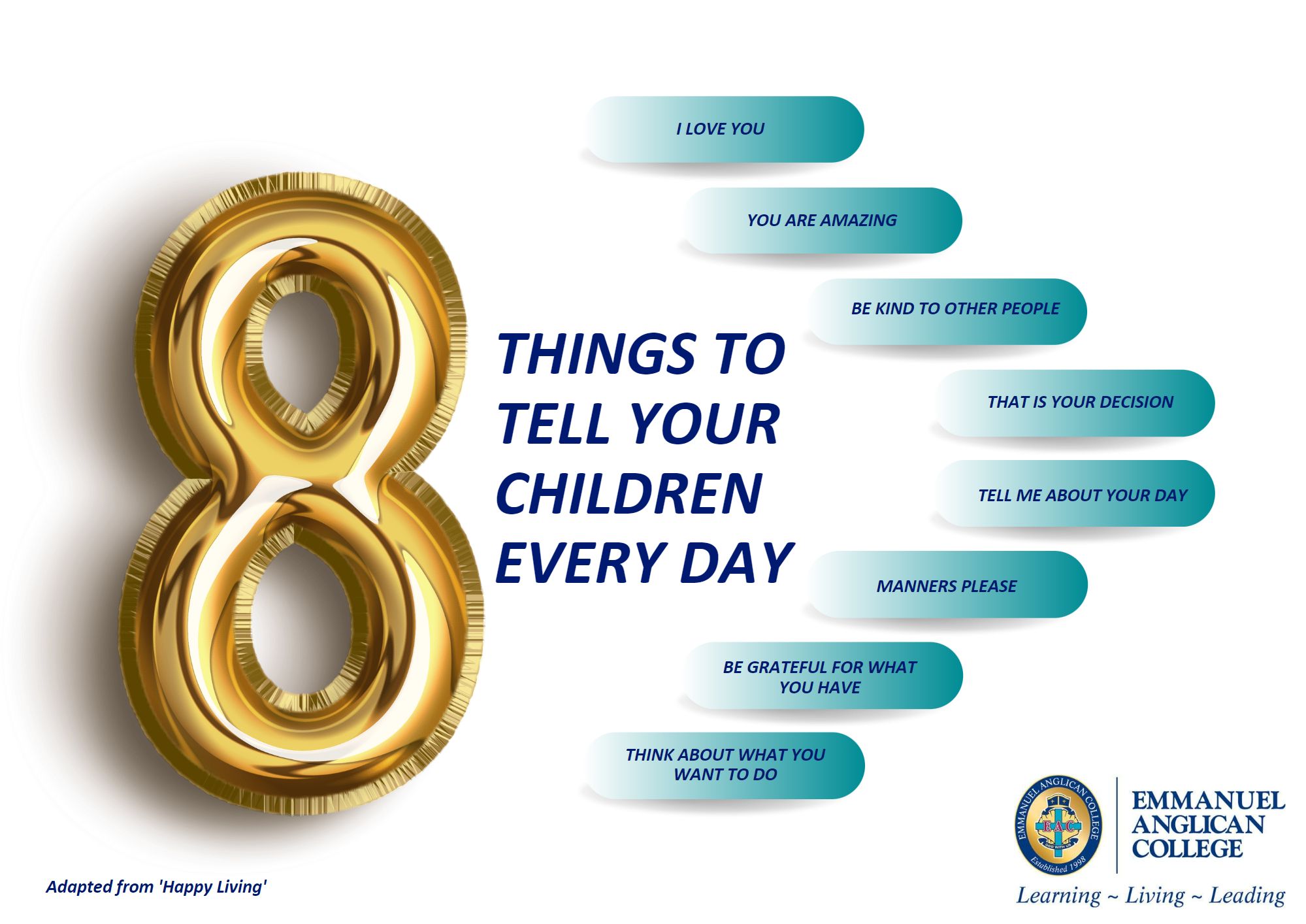 8 Things to Tell Your Children