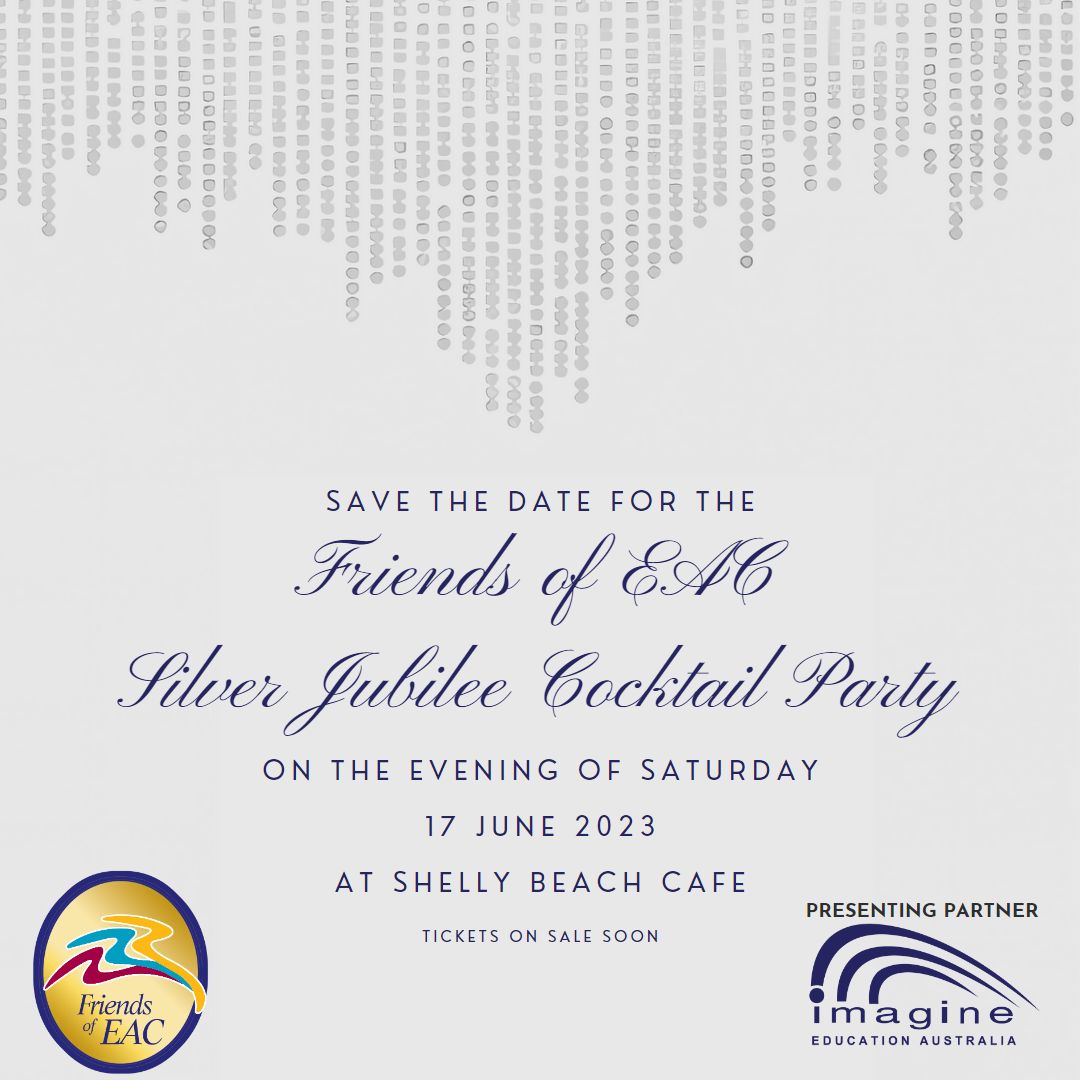 Friends Silver Jubilee Cocktail Party Save the Date