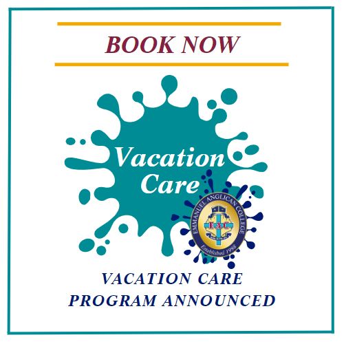 Vacation Care Program Announced