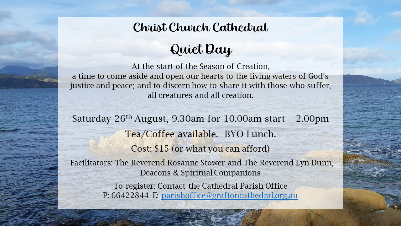 Cathedral Quiet Day Promotion Image
