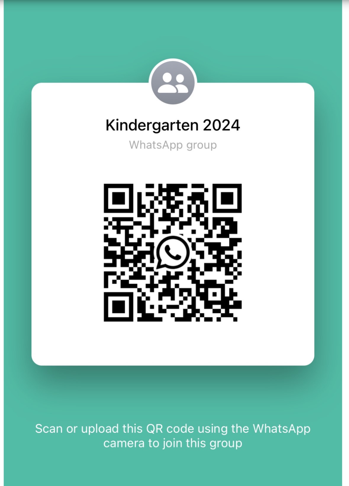 Kindergarten 2024 Group