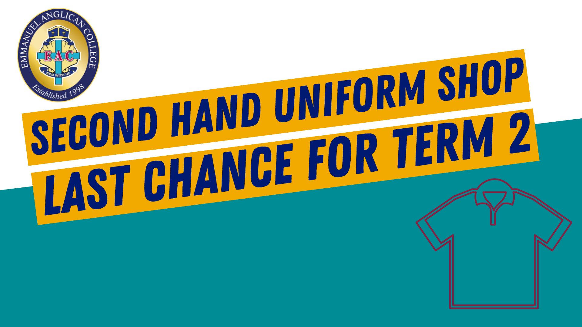 Second Hand Uniform Shop Last Chance Term 2