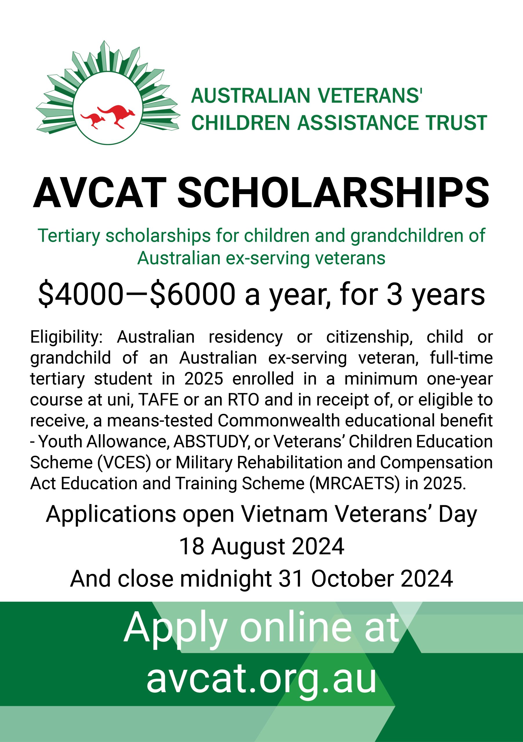 AVCAT Newsletter Ad 2025