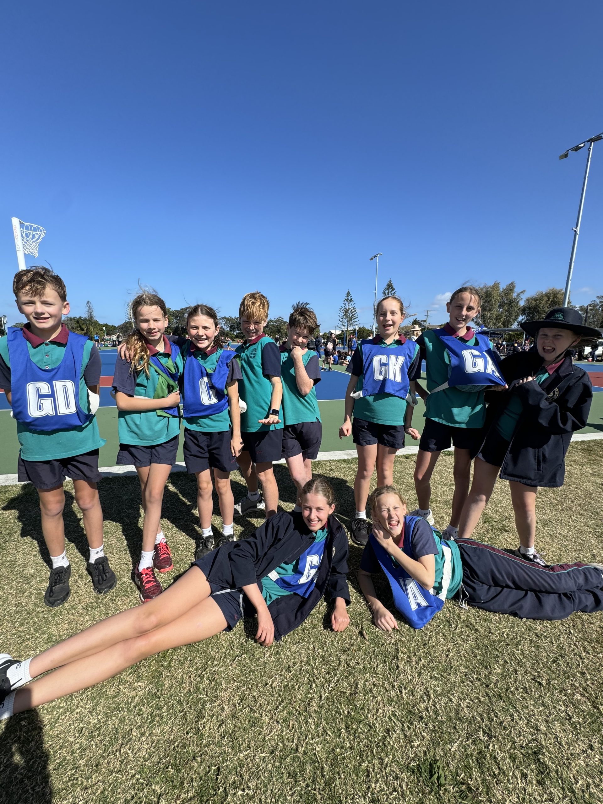 EAC's Years 5/6 Mixed Netball Team