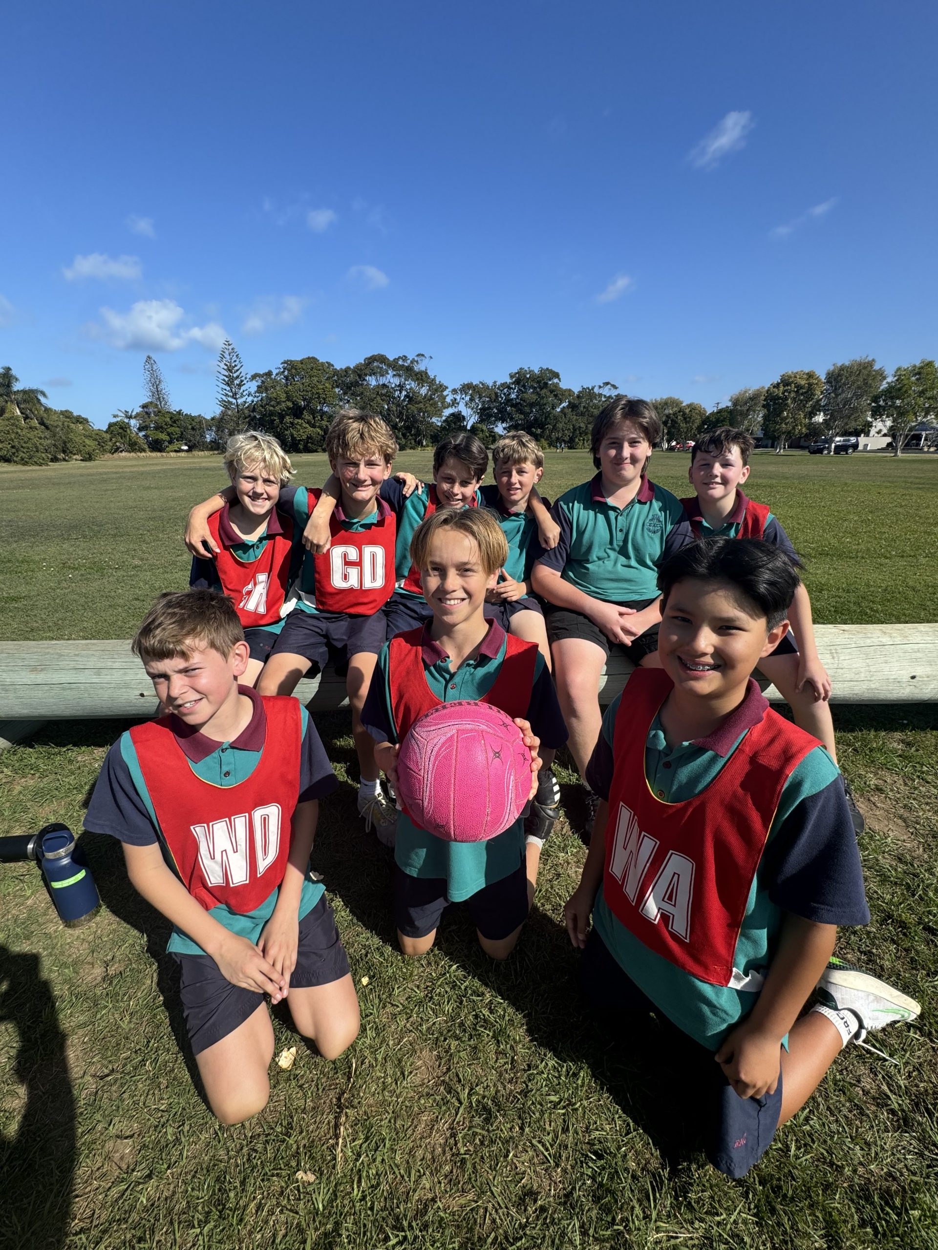 EAC's Year 5/6 Boys Netball Team