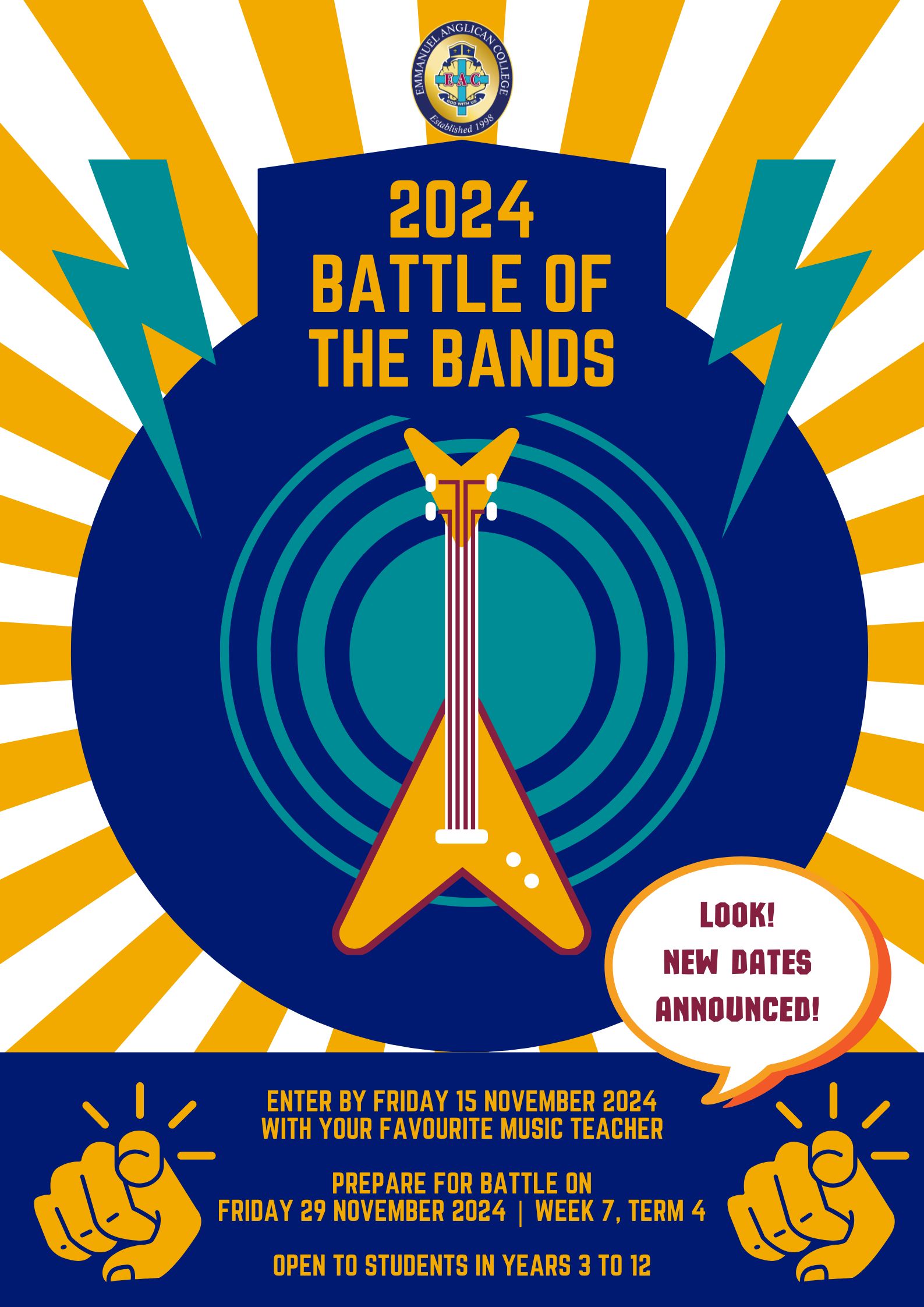 Battle of the Bands Flyer