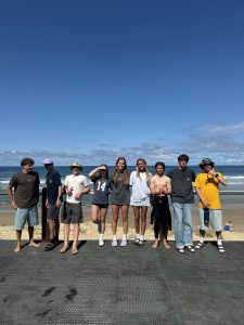 EAC's 2024 Surf Team at Sawtell Beach