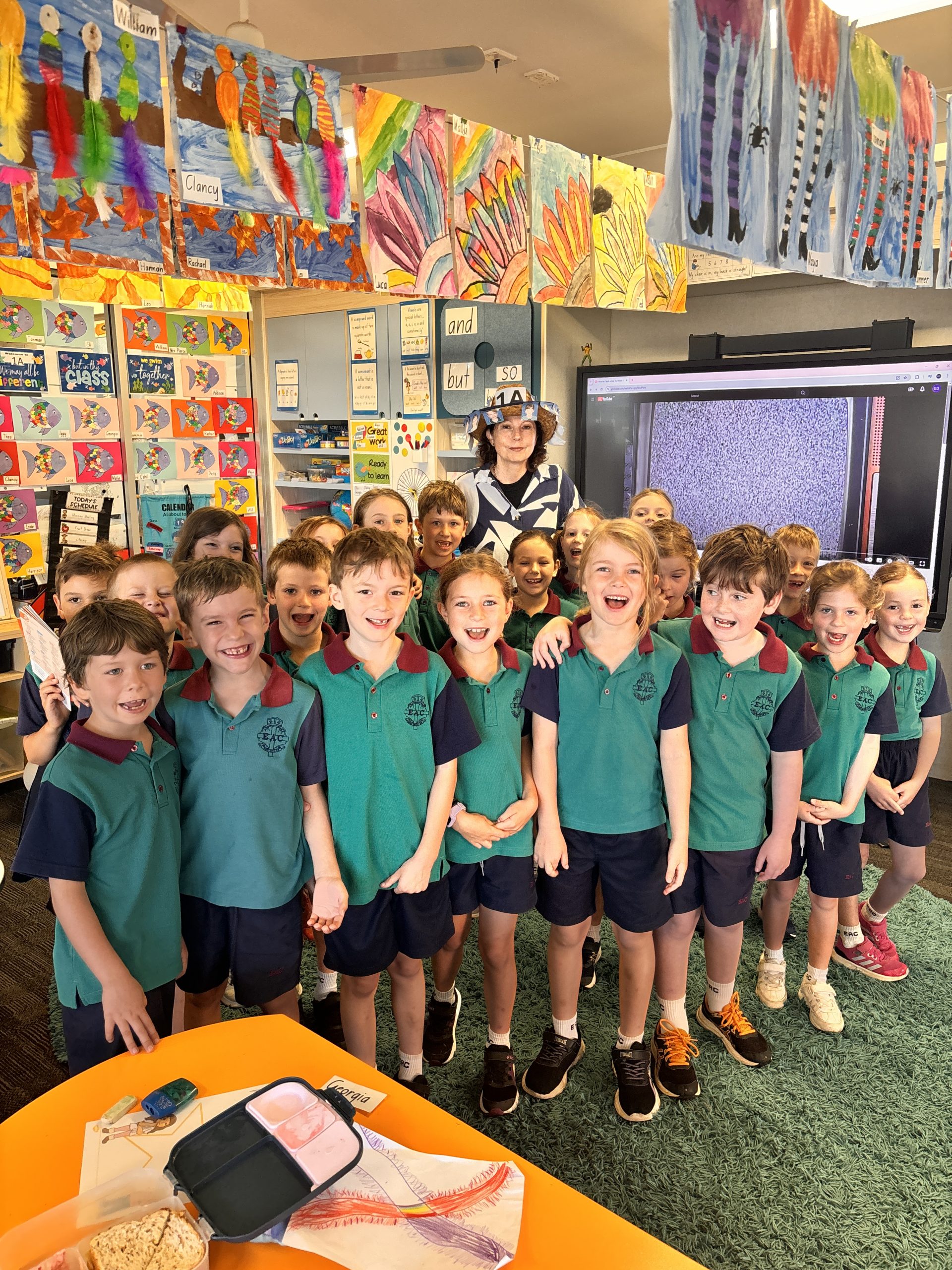 1A with Mrs Tina Cahill