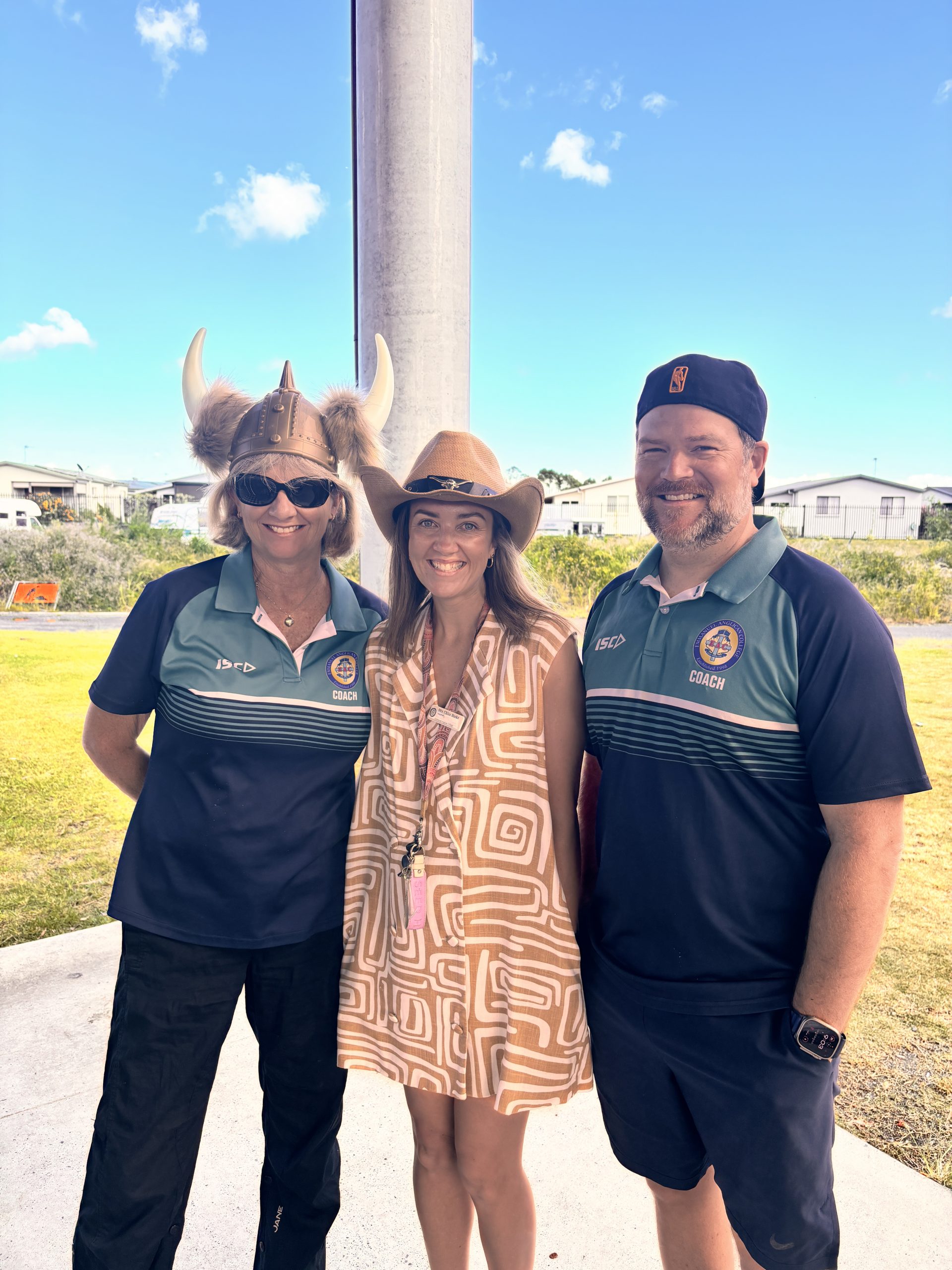 L-R
Mrs Kate Sculley, Mrs Chloe Burke, Mr Paul Christensen