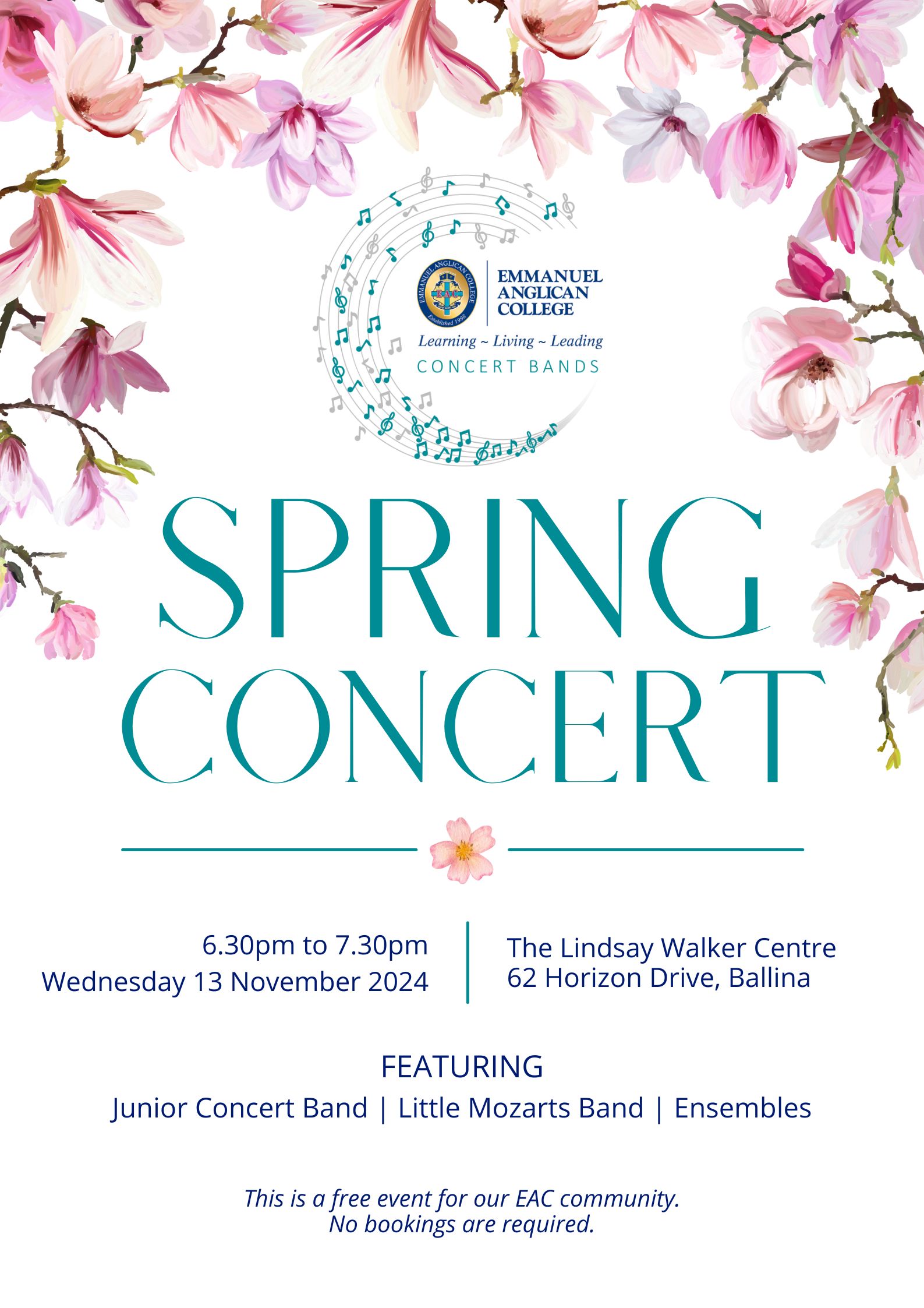 Spring Concert Flyer