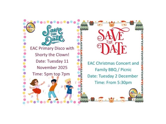 Friends of Emmanuel Anglican College Term 4 events